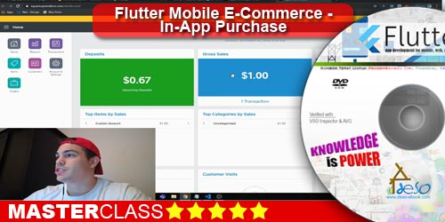 Flutter Mobile E-Commerce - In-App Purchase