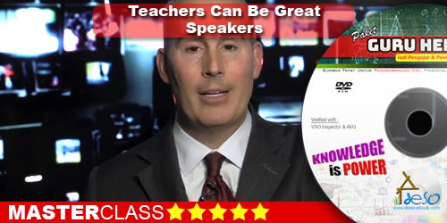 Teachers Can Be Great Speakers