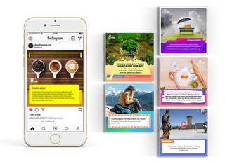 template Iklan Instagram