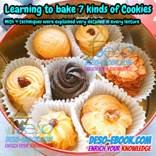 Learning to bake 7 kinds of Cookies
