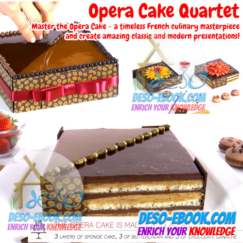 Become a Great Baker - Opera Cake Quartet